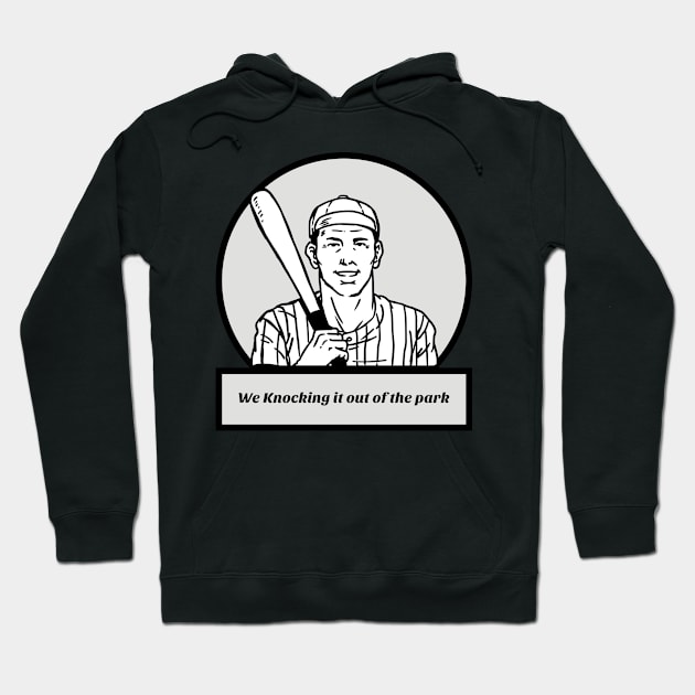 Baseball Hoodie by Cectees